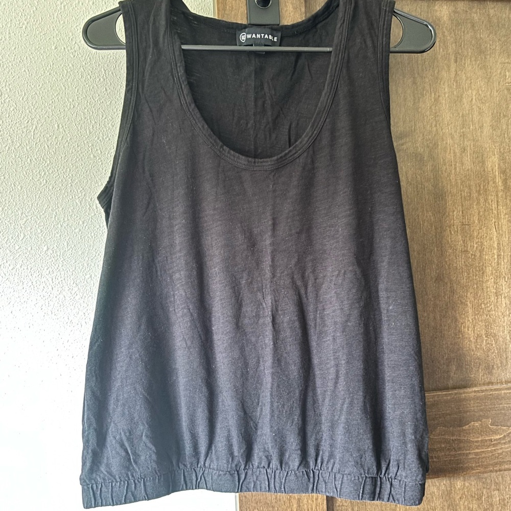 Chic Black Tank Top by Wantable
